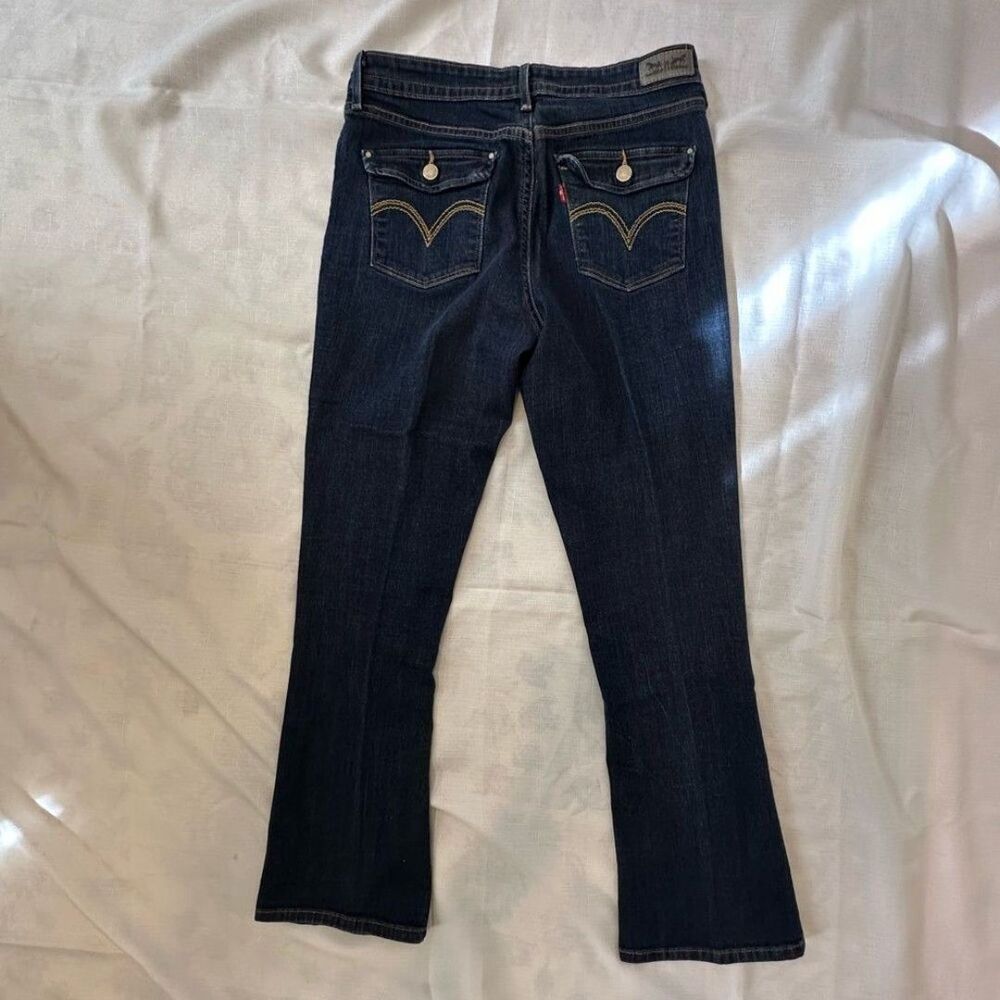 Levi Mid Rise Boot Cut Jeans - Picture 10 of 12